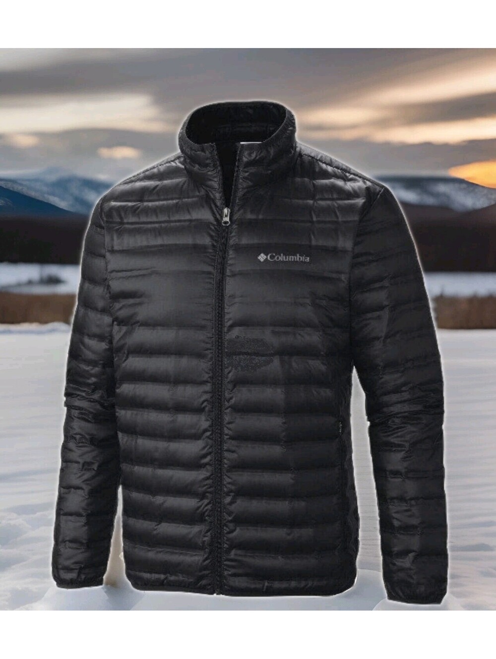Columbia Mens Flash Forward Down Jacket Quilted Puffer Winter 2XLT 2XL XXL Tall